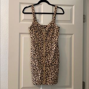 H&M zip up mini dress!